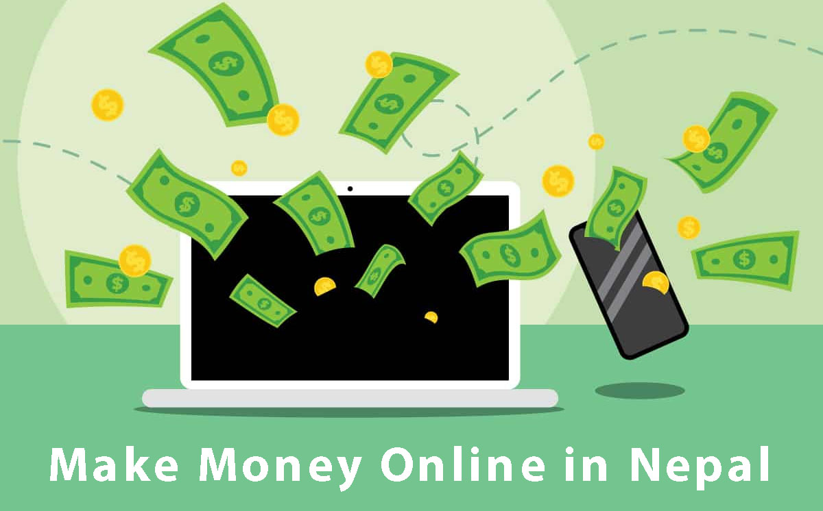 Make money online in Nepal